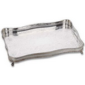 Reed & Barton Rectangular Silverplated Holloware Gallery Tray